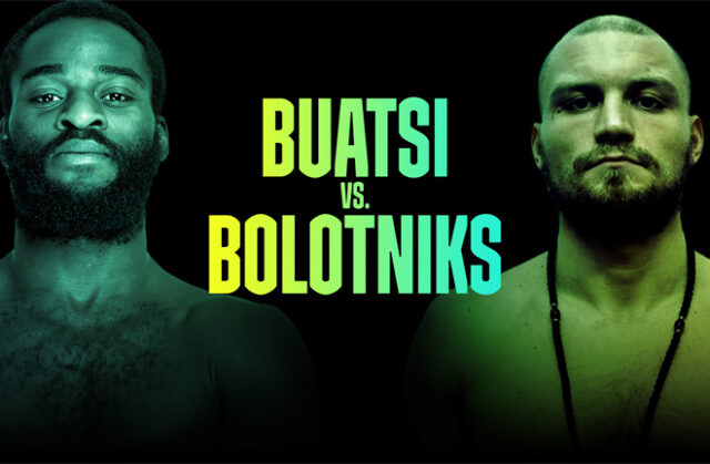 Joshua Buatsi clashes with Ricards Bolotniks at Fight Camp on Saturday