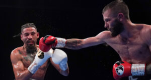 Anthony Cacace put in a impressive performance to beat Lyon Woodstock convincingly on the judges scorecards last night in Birmingham. Photo Credit: Frank Warren / Queensberry Promotions.