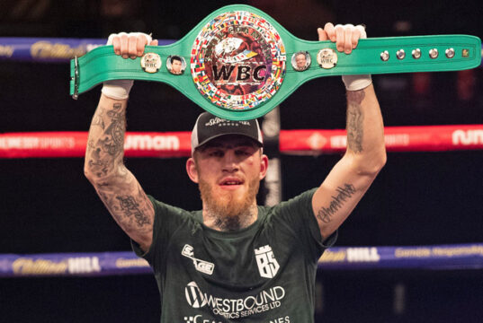 Sam Eggington makes the first defence of his WBC Silver middleweight crown against Bilel Jkitou on September 10 in Coventry Photo Credit: Hennessy Sports