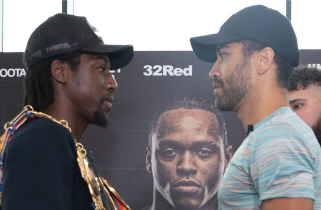 Akeem Ennis Brown and Sam Maxwell have been embroiled in a fiery build-up ahead of their British and Commonwealth super lightweight title showdown Photo Credit: Queensberry Promotions