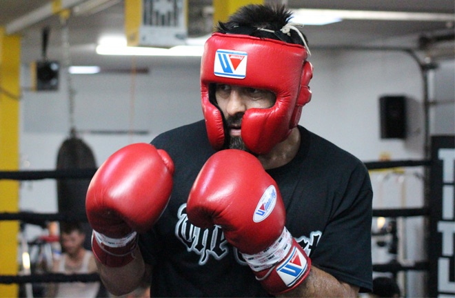 Robert Guerrero training ahead of his clash with Victor Ortiz Photo Credit: Team Guerrero