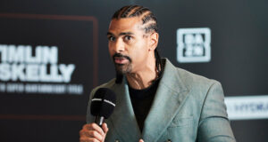 David Haye has backed Anthony Joshua to overcome Oleksandr Usyk Photo Credit: Mark Robinson/Matchroom Boxing