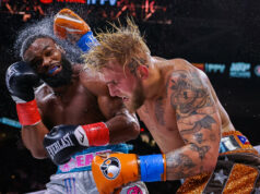 Jake Paul made it four straight professional wins with a split decision victory over Tyron Woodley Photo Credit: Amanda Westcott/SHOWTIME