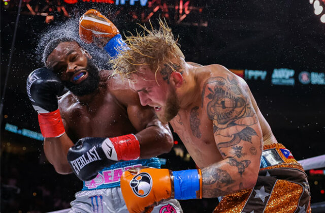 Jake Paul made it four straight professional wins with a split decision victory over Tyron Woodley Photo Credit: Amanda Westcott/SHOWTIME Jake Paul made it four straight professional wins with a split decision victory over Tyron Woodley Photo Credit: Amanda Westcott/SHOWTIME