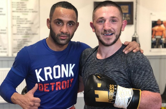 Galahad and Dickens have sparred regularly since their first meeting Photo Credit: @kidgalahad90 Instagram