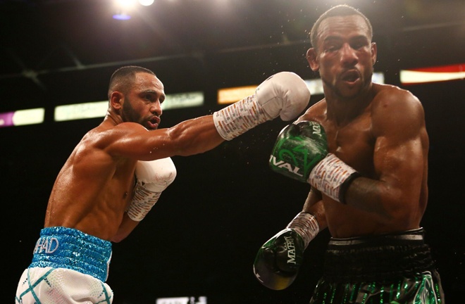 Galahad defeated Claudio Marrero in February 2020 Photo Credit: Dave Thompson/Route One Photography/Matchroom Boxing