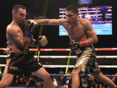 Vergil Ortiz Jr stopped Egidijus Kavaliauskas in eight rounds in Texas on Saturday Photo Credit: Kevin Estrada/Golden Boy Promotions