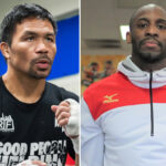 Manny Pacquiao faces WBA welterweight champion, Yordenis Ugas in Las Vegas on Saturday Photo Credit: Ryan Hafey/ Premier Boxing Champions/Team Ugas