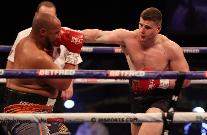 Fisher stopped Phil Williams in May to claim his second professional victory Photo Credit: Mark Robinson/Matchroom Boxing