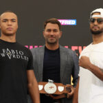 Nick Webb will attempt to rip away the English heavyweight title from Fabio Wardley at Fight Camp on Saturday Photo Credit: Mark Robinson/Matchroom Boxing