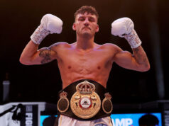 WBA 'Regular' Featherweight world champion, Leigh Wood has signed a promotional deal with Eddie Hearn's Matchroom Boxing Photo Credit: Mark Robinson/Matchroom Boxing