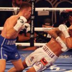 Callum Smith knocked Lenin Castillo out cold in two rounds Photo Credit: Ian Walton/Matchroom Boxing