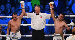 Josh Warrington's rematch was cut short after a technical draw. Photo Credit: Mark Robinson / Matchroom Boxing