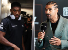 David Haye believes Anthony Joshua can beat Oleksandr Usyk in a rematch if he makes the necessary changes Photo Credit: Mark Robinson/Matchroom Boxing