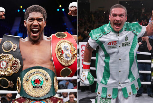 Anthony Joshua and Oleksandr Usyk clash in London on Saturday night Photo Credit: Mark Robinson/Ed Mulholland/Matchroom Boxing