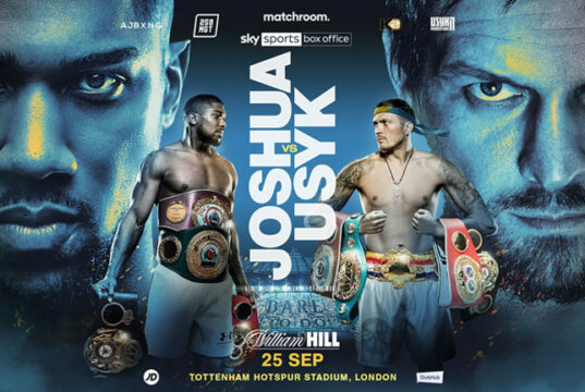 Anthony Joshua defends his world heavyweight titles against Oleksandr Usyk at the Tottenham Hotspur Stadium on Saturday night