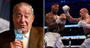 Bob Arum has advised Anthony Joshua to avoid a rematch against Oleksandr Usyk Photo Credit: Mikey Williams/Top Rank/Mark Robinson/Matchroom Boxing