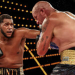 Michael Hunter stopped Mike Wilson in four rounds in August Photo Credit: Amanda Westcott/Triller Fight Club