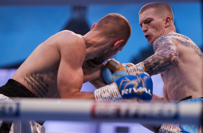 Campbell Hatton claimed his third straight win at Fight Camp in July Photo Credit: Mark Robinson/Matchroom Boxing