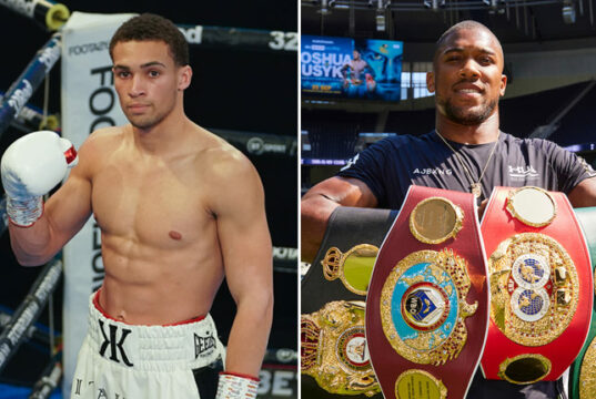 Light heavyweight prospect, Karol Itauma says Anthony Joshua has inspired him Photo Credit: Queensberry Promotions/Mark Robinson/Matchroom Boxing