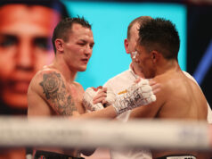 Josh Warrington faces Mauricio Lara in a rematch in Leeds on Saturday Photo Credit: Mark Robinson/Matchroom Boxing