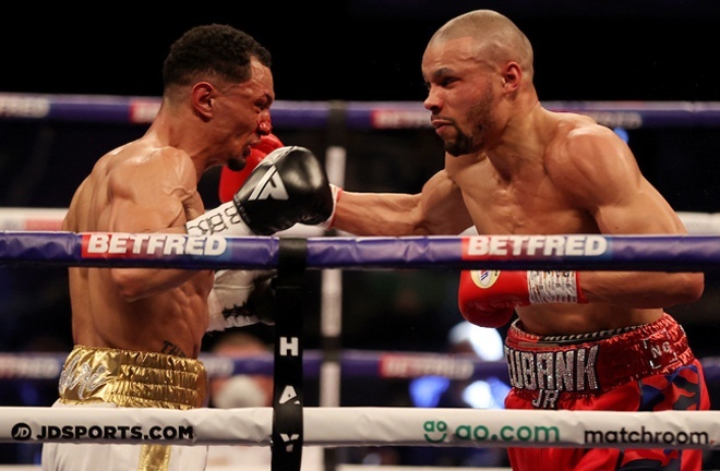 Eubank Jr fights for the second time under the guidance of Roy Jones Jr Photo Credit: Mark Robinson/Matchroom Boxing