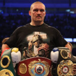 Usyk now holds the WBA ‘super’, WBO, IBF and IBO heavyweight world titles Photo Credit: Mark Robinson/Matchroom Boxing