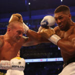 Oleksandr Usyk became the new unified heavyweight world champion with victory over Anthony Joshua on Saturday Photo Credit: Mark Robinson/Matchroom Boxing