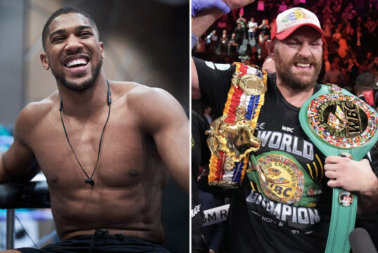 Anthony Joshua has praised Tyson Fury for his victory over Deontay Wilder in their trilogy Photo Credit: Mark Robinson/Matchroom Boxing/Sean Michael Ham/TGB Promotions