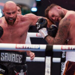 Alen Babic forced Mark Bennett to retire after five rounds at Fight Camp in August Photo Credit: Mark Robinson/Matchroom Boxing