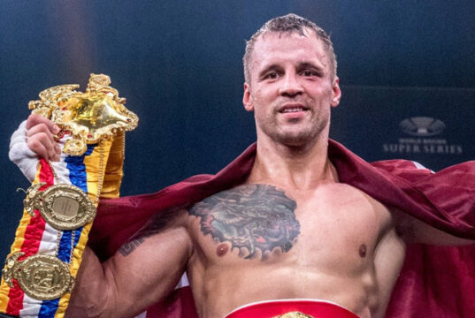 Mairis Briedis defended his IBF cruiserweight world title with victory over Artur Mann Photo Credit: WBSS