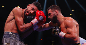 Radzhab Butaev stopped Jamal James in their welterweight world title fight Photo Credit: Esther Lin/SHOWTIME