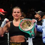 WBC super lightweight world champion, Chantelle Cameron will headline against IBF holder, Mary McGee Photo Credit: Ed Mulholland/Matchroom