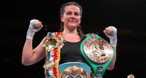 Chantelle Cameron continues her journey to become the undisputed champion by adding the IBF belt to her WBC and Ring Magazine belts against Mary McGee in London last night. Photo Credit: Mark Robinson/Matchroom Boxing