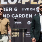 Canelo Alvarez has predicted a knockout victory over Caleb Plant on November 6 Photo Credit: Amanda Westcott/SHOWTIME