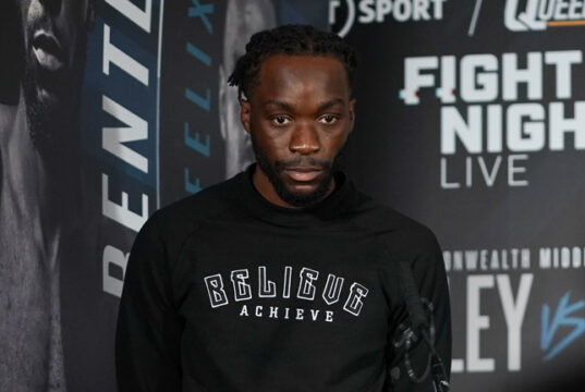 Denzel Bentley is looking to make his return this year Photo Credit: Queensberry Promotions