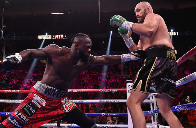 Wilder targeted Fury's body in the early stages Photo Credit: Frank Micelotta/Fox Sports/PictureGroup