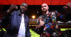 Tyson Fury and Deontay Wilder will clash for the third time in Las Vegas this Saturday night Photo Credit: Mikey Williams/Top Rank