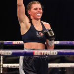 Marshall defends her WBO middleweight world title on Saturday night Photo Credit: Dave Thompson/Matchroom