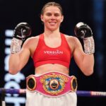 Marshall makes a second defence of her WBO middleweight crown Photo Credit: Dave Thompson/Matchroom Boxing