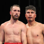 Sandor Martin upset the odds to beat four-weight world champion, Mikey Garcia in Fresno on Saturday Photo Credit: Melina Pizano/Matchroom