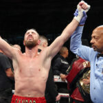 Martin was left ecstatic after upsetting Garcia Photo Credit: Ed Mulholland/Matchroom