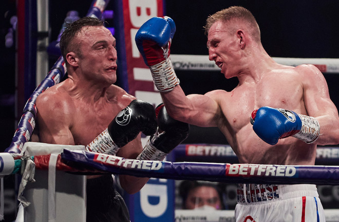 Metcalf is also looking to return to winning ways after defeat to Cheeseman Photo Credit: Mark Robinson/Matchroom Boxing