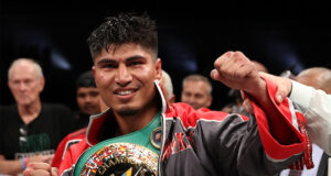 Four-weight world champion, Mikey Garcia faces European super lightweight champion, Sandor Martin in Fresno on Saturday Photo Credit: Ed Mulholland/Matchroom Boxing USA