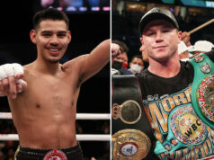 Diego Pacheco says he learnt a lot from sparring unified super middleweight champion, Canelo Alvarez ahead of his return to action on Saturday Photo Credit: Ed Mulholland/Matchroom Boxing USA