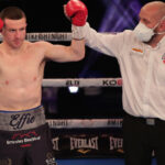 Pierce O’Leary is aiming to extend his undefeated record Photo Credit: Scott Rawsthorne/MTK Global