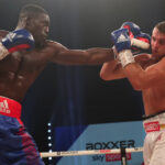 Riakporhe picked up eight rounds on his return to action after almost 22 months out Photo Credit: Lawrence Lustig/BOXXER