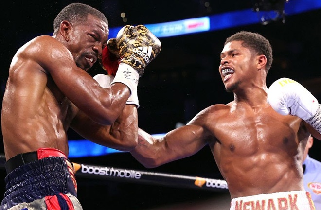 Stevenson beat Herring to become WBO super featherweight world champion on Saturday Photo Credit: Mikey Williams / Top Rank via Getty Images