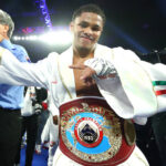 Should Lomachenko get past Kambsosos, a clash with Shakur Stevenson could be next. Photo Credit: Mikey Williams/Top Rank