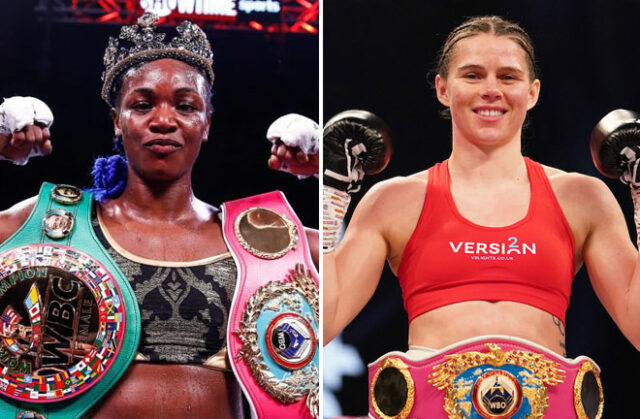 Claressa Shields and Savannah Marshall are on a collision course to renew their amateur rivalry in the professional ranks Photo Credit: Stephanie Trapp/SHOWTIME/Dave Thompson/Matchroom Boxing